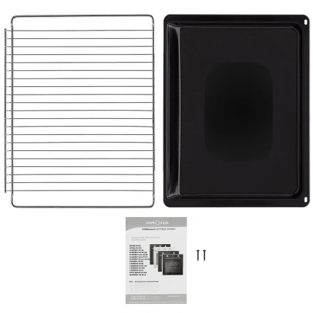 Шкаф духовой KRONA ELEMENT plus 60 BL