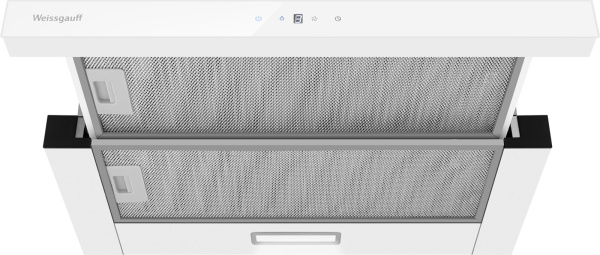 Вытяжка Weissgauff TEL 600 2M Touch White Glass