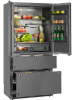 Встраиваемый холодильник HIBERG S-RFQ 800 FB inverter (French door)