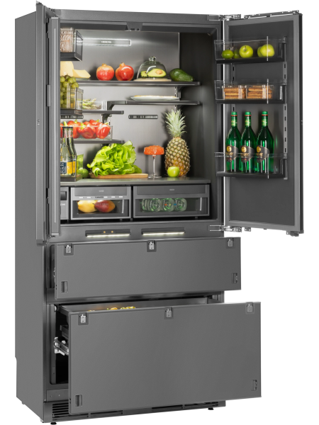 Встраиваемый холодильник HIBERG S-RFQ 800 FB inverter (French door)