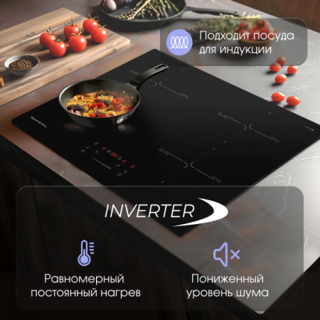 Индукционая варочная панель Zigmund & Shtain CI 60.6 B