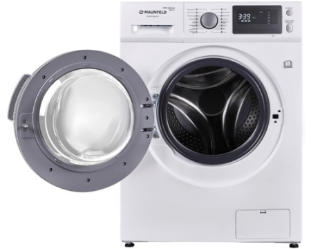 Стиральная машина c сушкой инвертором и паром Maunfeld MFWM1586WHS