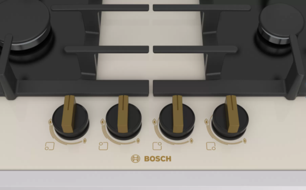 Варочная панель газовая Bosch PPP6B1B90R