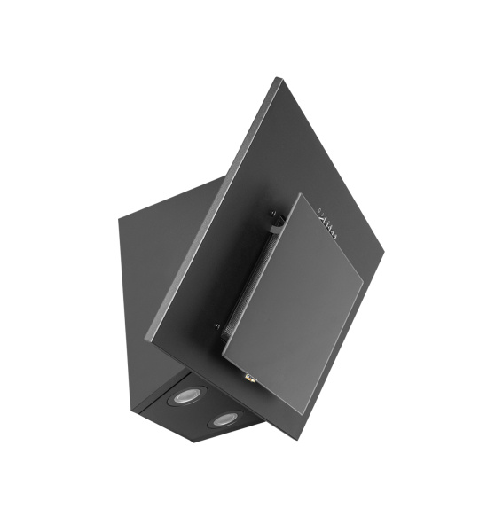 Наклонная кухонная вытяжка LEX Mira 600 Black