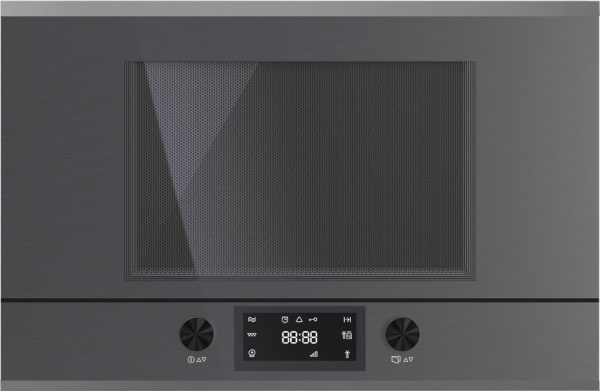 Встраиваемая микроволновая печь Kuppersbusch MR 6330.0 GPH 3 Silver Chrome