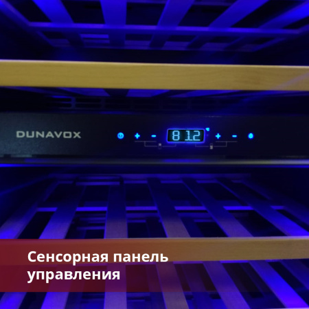 Компрессорный винный шкаф Dunavox DAVG-114.288DOP.TO
