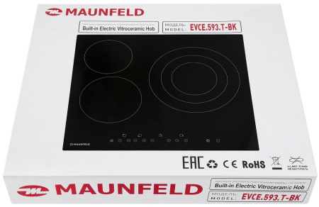 Электрическая варочная панель Maunfeld EVCE.593.T-BK