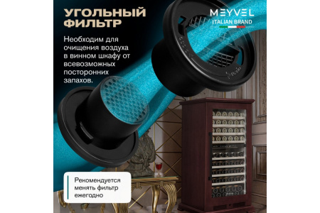 Винный шкаф Meyvel MV99PRO-KBT2 (Спелая вишня)