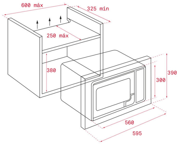 Микроволновая печь Teka ML 820 BIS WHITE