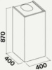 Вытяжка Falmec Mira Black 40 (800)