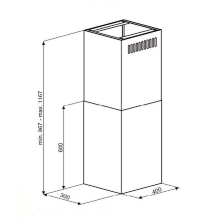 Кухонная вытяжка Maunfeld Bath Plus 402IL бежевый