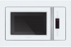 Встраиваемая микроволновая печь Hiberg VM 8505 W
