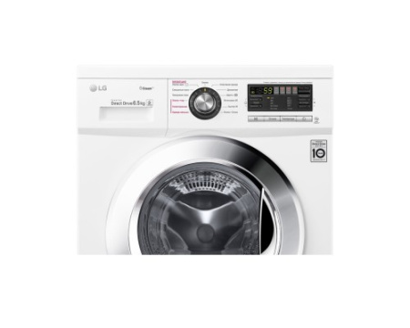Узкая стиральная машина LG F1296WDS3 c функцией пара