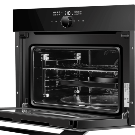 Компактный духовой шкаф с функцией СВЧ MAUNFELD XCMO4418GB Glossy