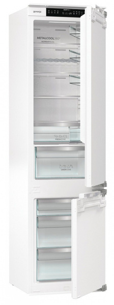 Встраиваемый двухкамерный холодильник Gorenje NRKI519E82WF