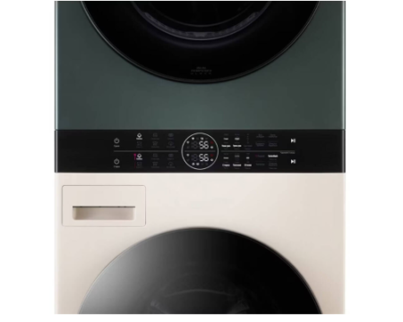 Стиральная машина с сушкой в колонну LG W1S1CVKK2HM WashTower