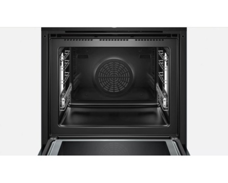 Духовой шкаф с микроволнами и паром Bosch HNG6764B6