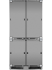 Встраиваемый холодильник HIBERG S-RFQ 800 B inverter