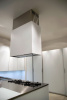 Вытяжка Falmec Design+ LAGUNA isola 60 inox vetro bianco (800)