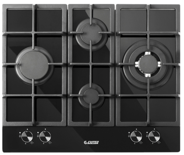 Встраиваемая газовая варочная панель EXITEQ PF 640 STGB-E/А