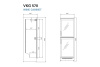 Винный шкаф Vestfrost Solutions VKG 570 B