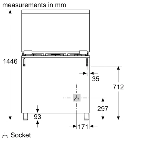 Газовая плита Bosch HGVDF0V51S