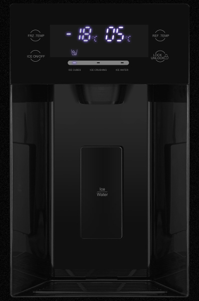 Холодильник Hiberg RFS-650DX NFGB inverter