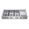 Газовая варочная панель Bertazzoni Professional CB486G00X стальная