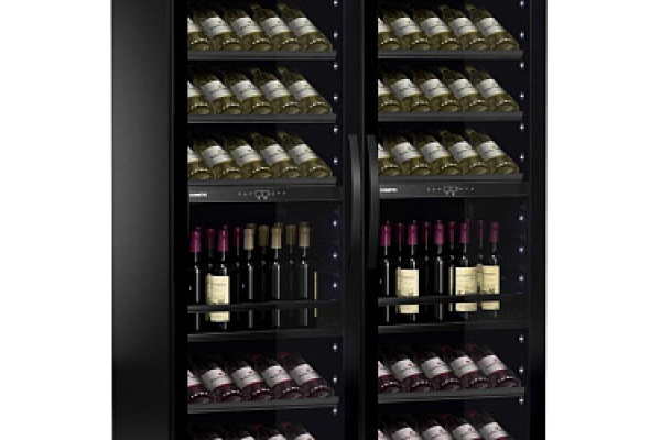 Винный шкаф Dometic E115FG VinoView Double Elegance