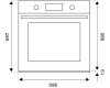 Духовой шкаф Bertazzoni F6011MODPTX/23