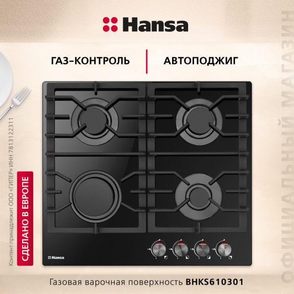 Газовая панель Hansa BHKS610301