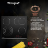 Стеклокерамическая варочная панель Weissgauff HV 643 BS