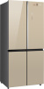 Холодильник Weissgauff WCD 590 NoFrost Inverter Premium EcoFresh Gold Glass