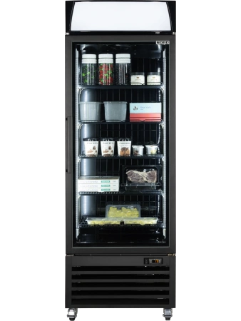 Витрина холодильная NORD FSC 400 GB черная