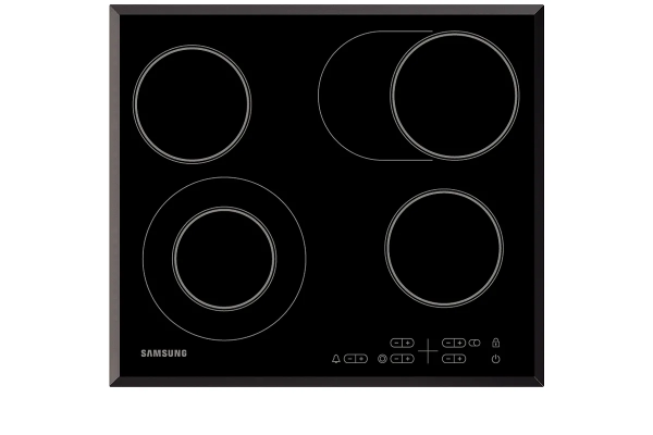 Стеклокерамическая панель Samsung NZ64T3516QK с Touch Control