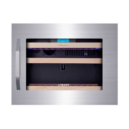 Винный шкаф встраиваемый Libhof Connoisseur CK-21 Silver