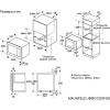 Микроволновая печь встраиваемая Maunfeld JBMO1225FSGW02