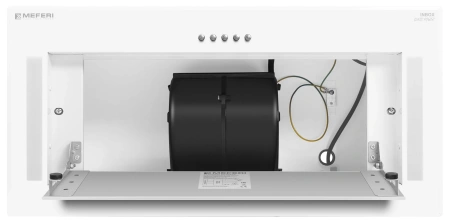 Полновстраиваемая вытяжка Meferi INBOX60WH GLASS POWER