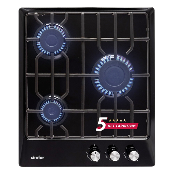 Газовая варочная поверхность Simfer H45V35B571
