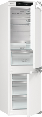 Встраиваемый двухкамерный холодильник Gorenje NRKI517E82WF