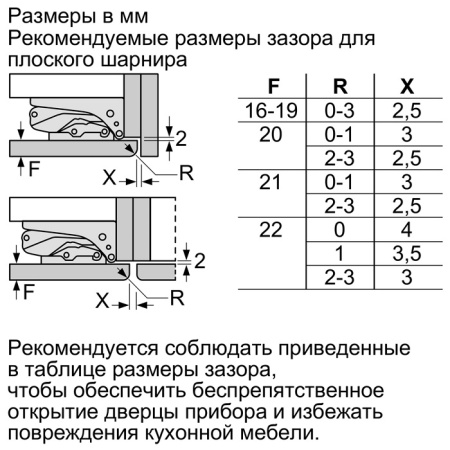 Встраиваемый холодильник Bosch KIF81PD20R