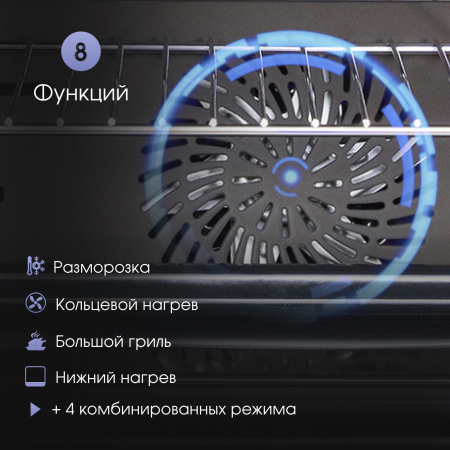 Духовой шкаф электрический Zigmund & Shtain E 149 W