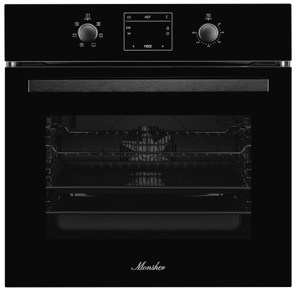 Электрический духовой шкаф Monsher MOE 6061 Black
