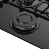 Газовая варочная панель MEFERI MGH604BK GLASS ULTRA