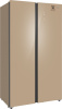 Холодильник Weissgauff WSBS 1036 Inverter NoFrost Premium Сhampagne Glass