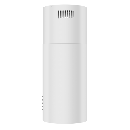 Цилиндрическая островная вытяжка MEFERI TUBE35WH ISLA ULTRA