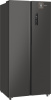 Холодильник Weissgauff WSBS 500 Inverter NoFrost Dark Grey