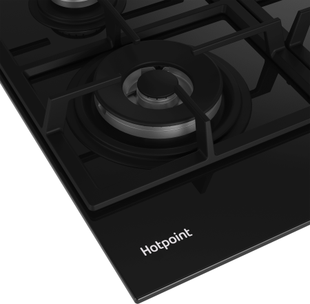 Газовая варочная панель Hotpoint HGS 62F/BK