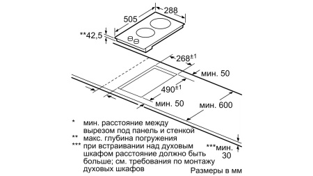 Электрическая варочная панель Bosch PKE345CA2E