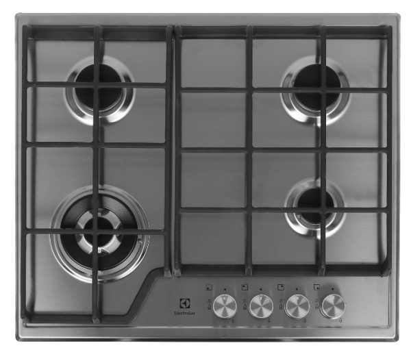 Газовая варочная панель Electrolux GRE363MX